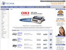 Tablet Screenshot of okidata.vecmar.com
